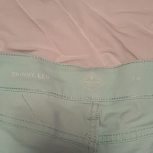 Skinny leg jean mint